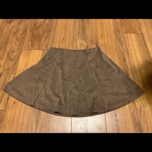 Brown Miniskirt